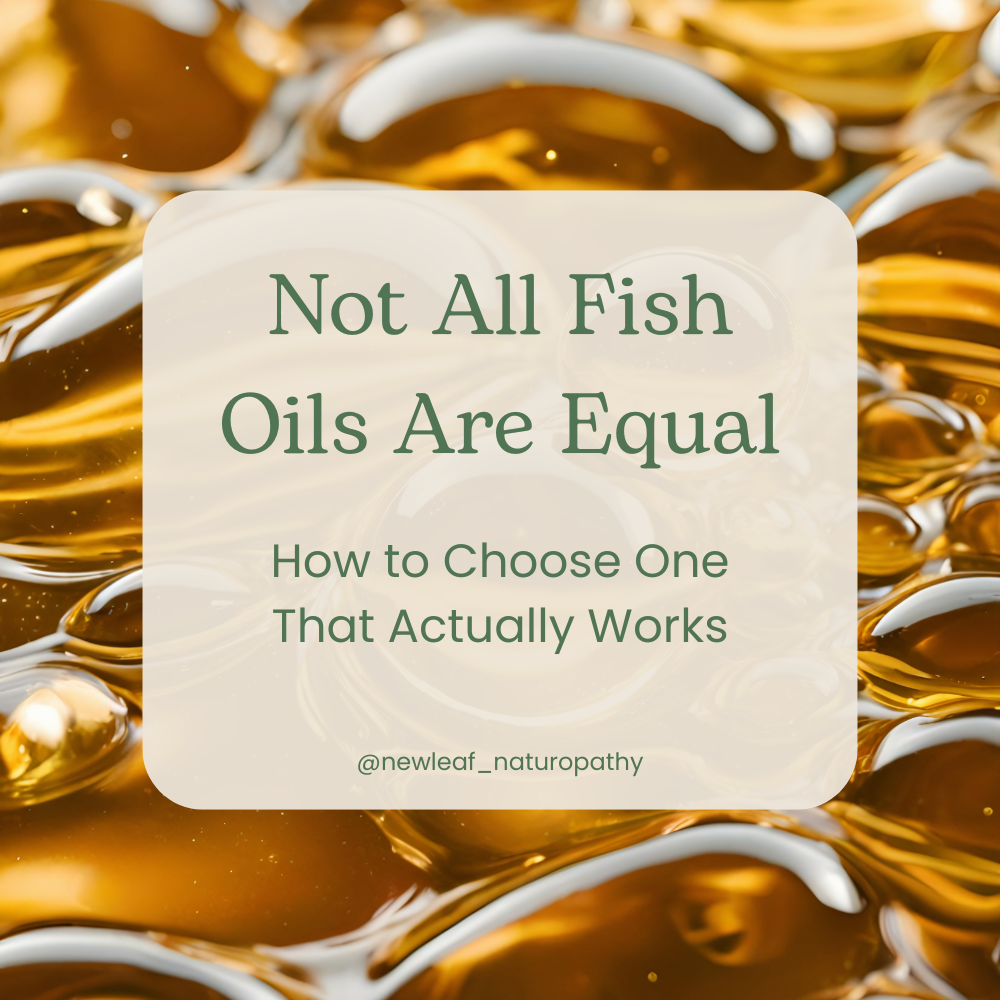how do you know what a good fish oil is? The difference between EPA & DHA